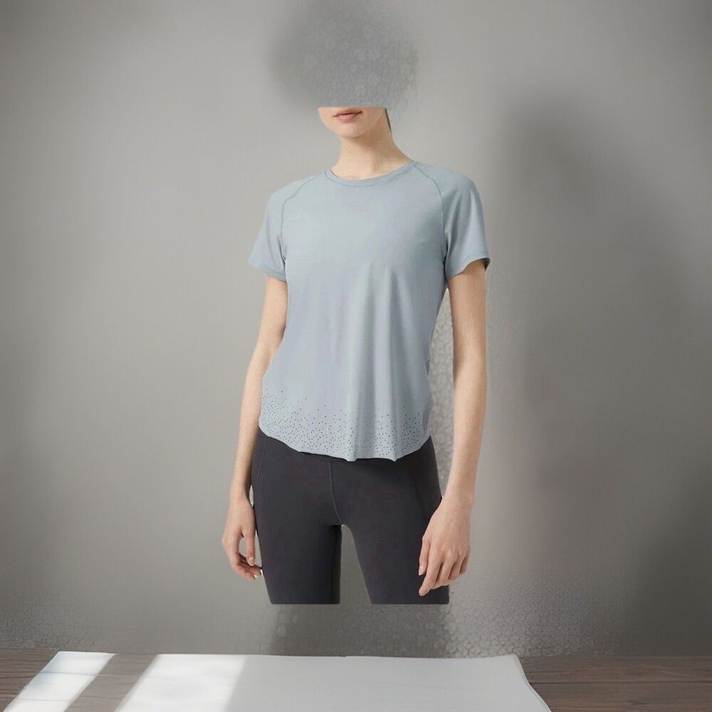 Lululemon Quick Pace Short Sleeve | Blue Cast SZ 10